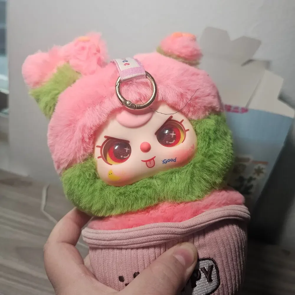 Baby Three Plush Phone Layard BLIND BOX OPENED Capybara Brown Special Eyes